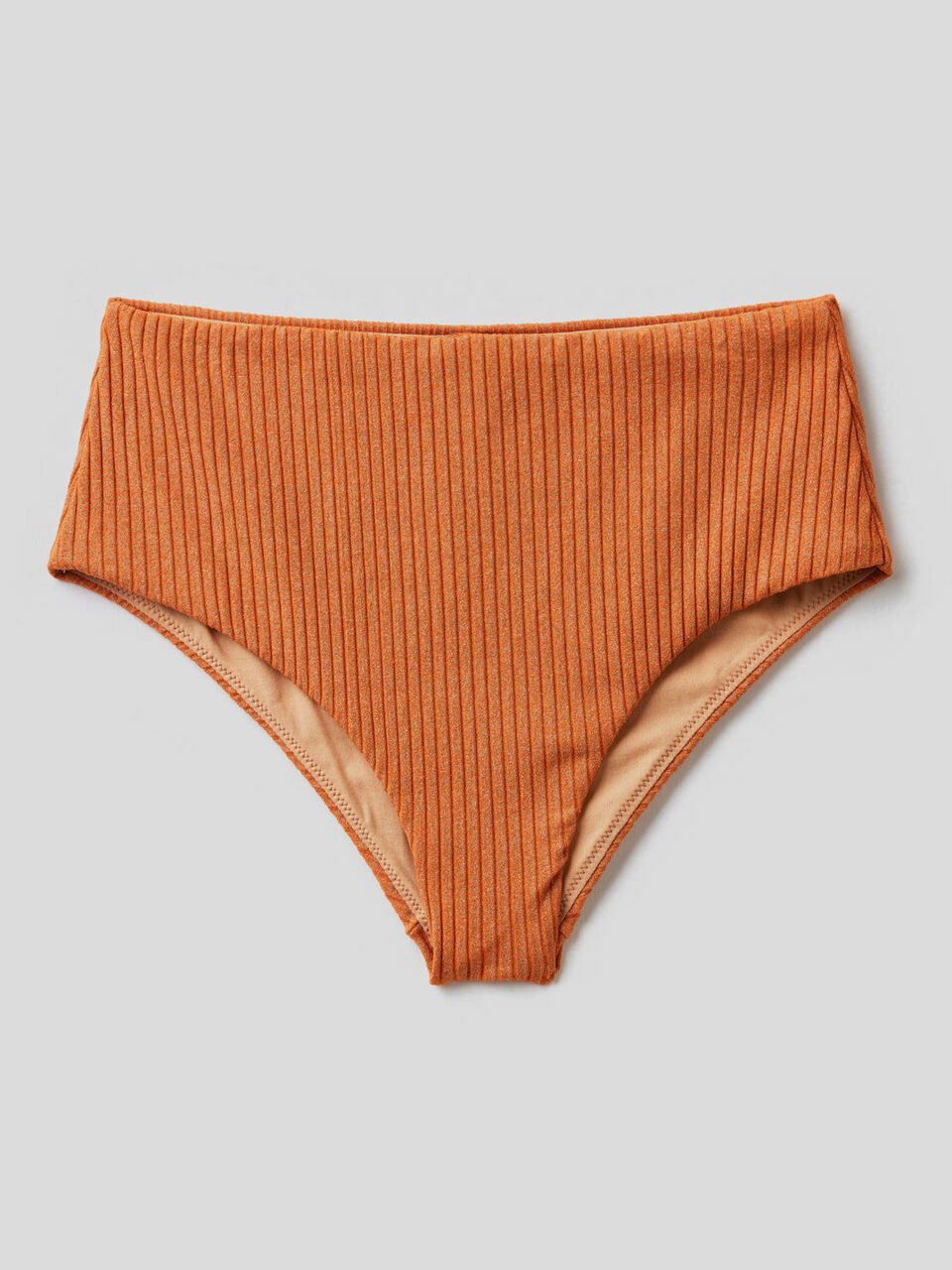 Slip à taille haute avec lurex image number 1