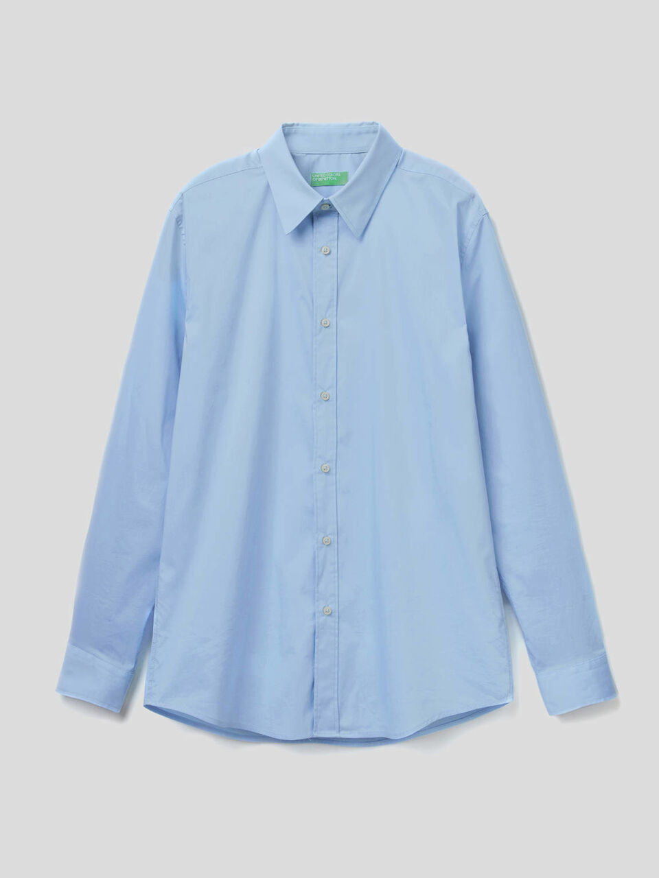 Chemise coupe slim unie image number 1