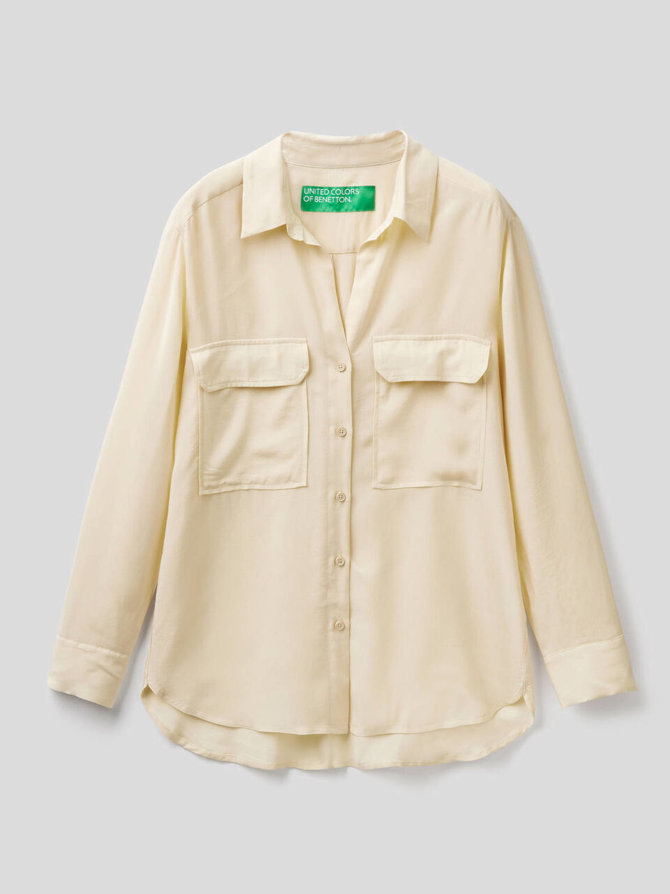Chemise en viscose fluide image number 1