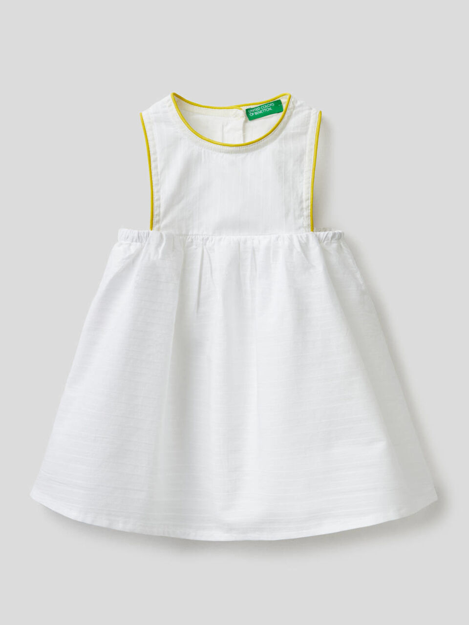 Robe en coton avec grande jupe image number 1