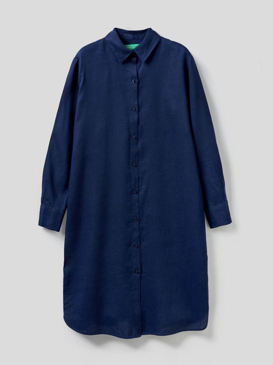 Robe chemisier 100% lin image number 1