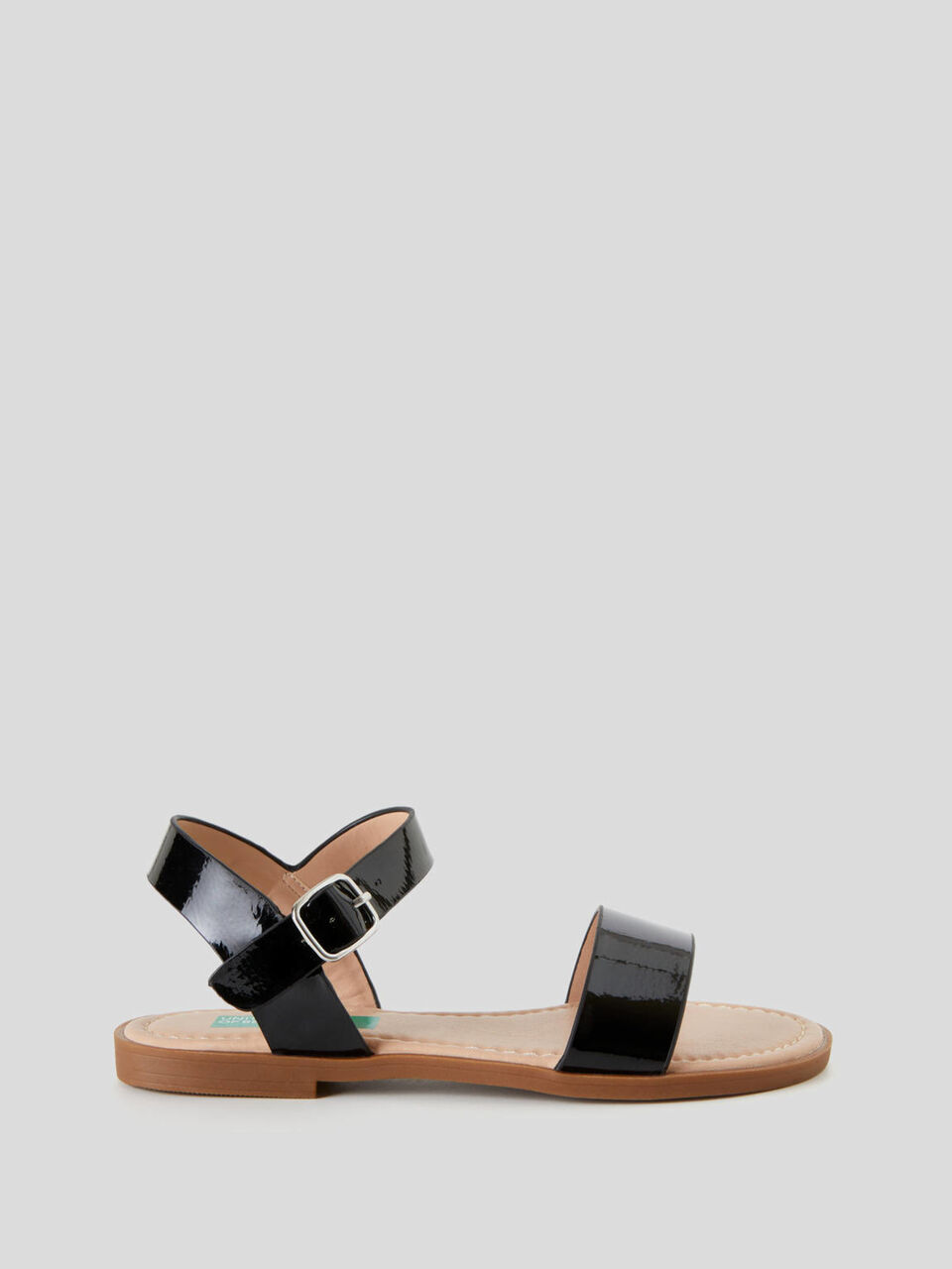 Sandales plates avec ceinture image number 1