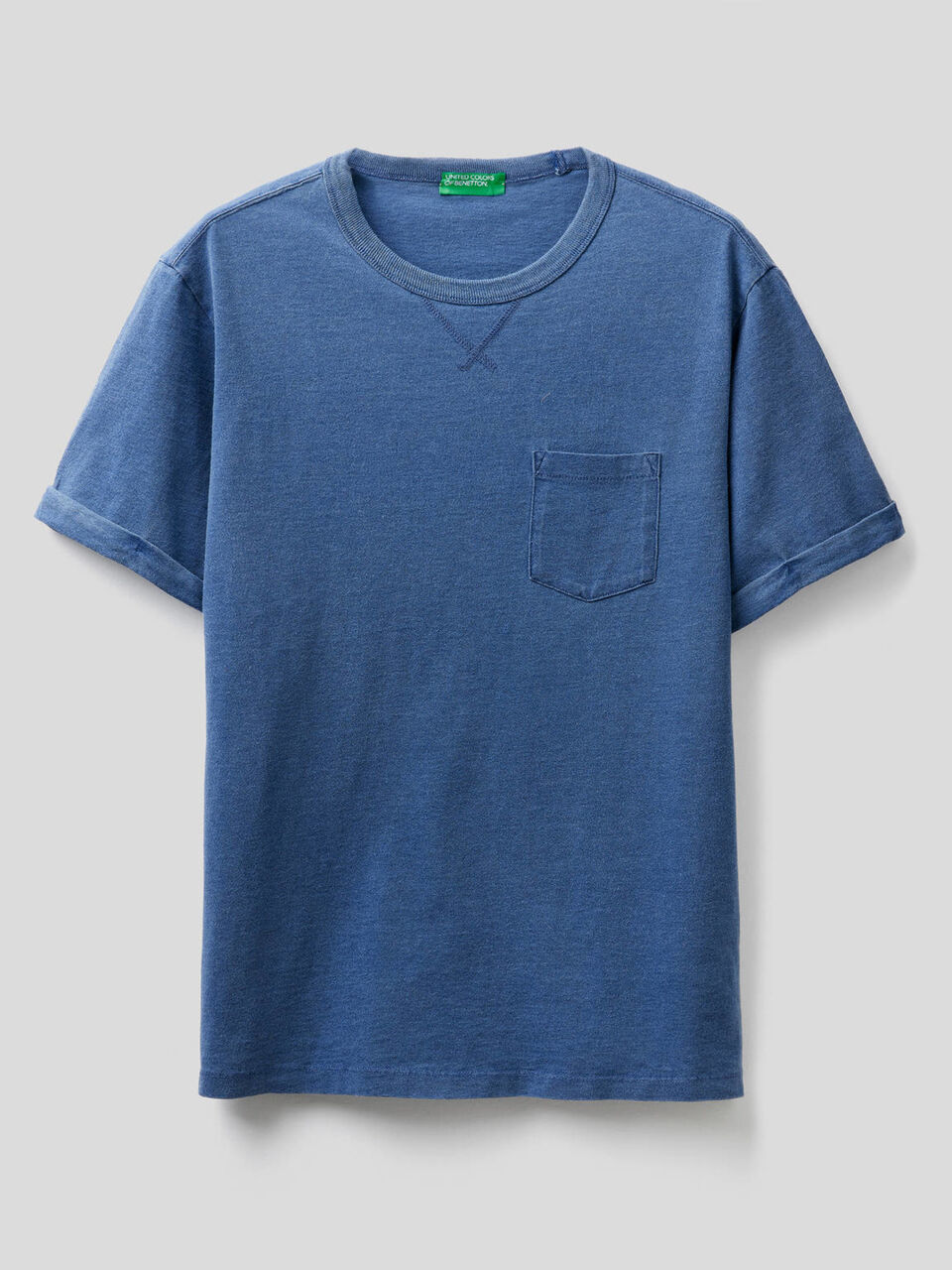 T-shirt 100% coton avec effet usé image number 1