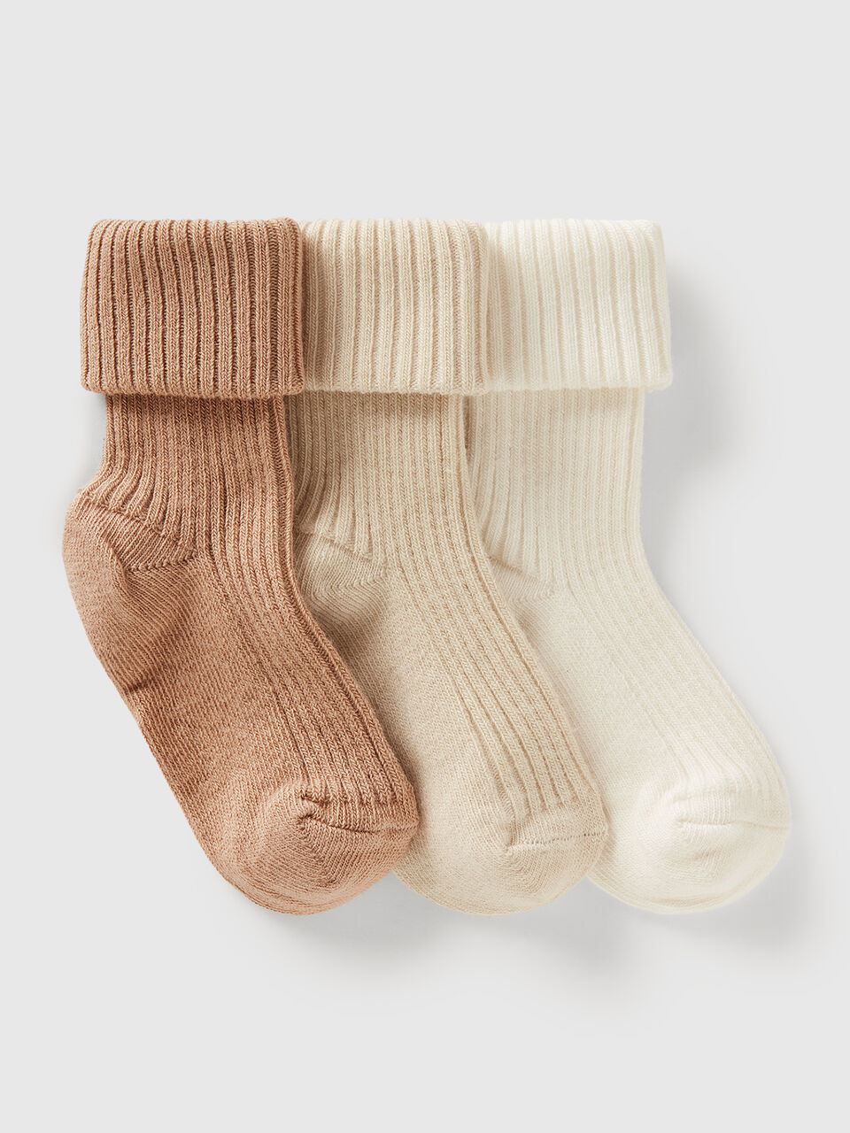 KNITTED SOCKS 3 PAIR Naissancede image number 1