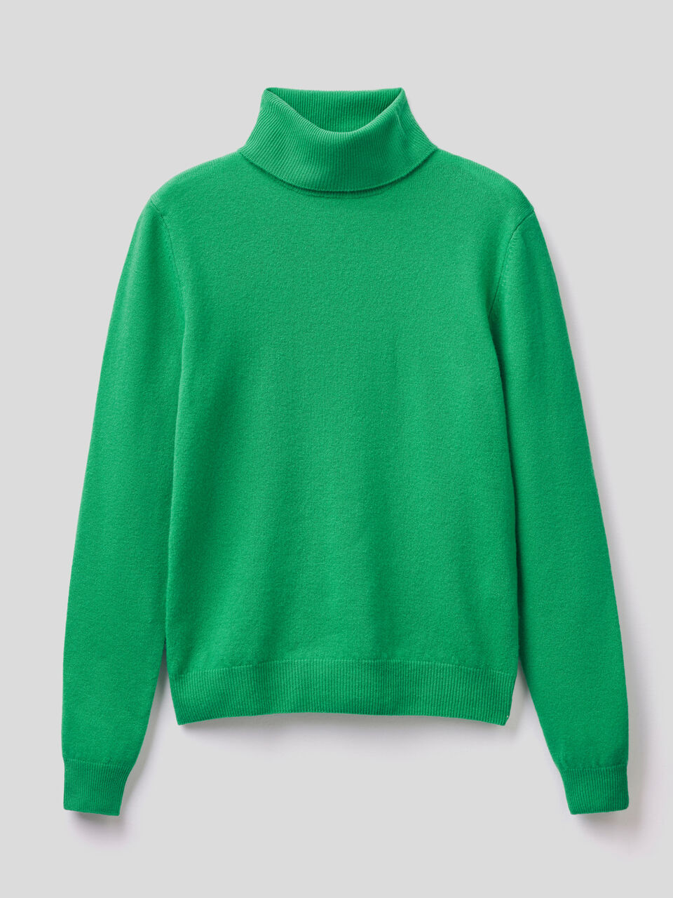 Pull chaud col roulé en pure laine vierge image number 1