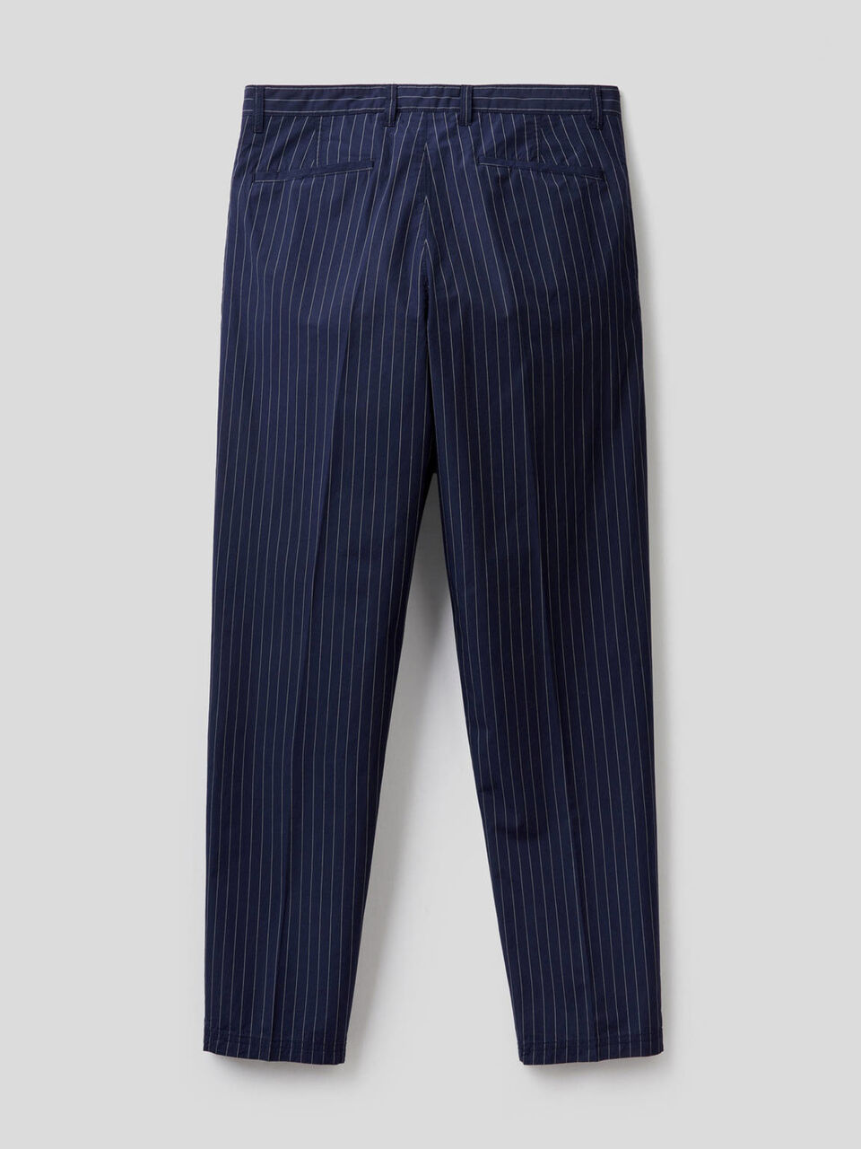 Pantalon à rayures tennis en pur coton image number 2