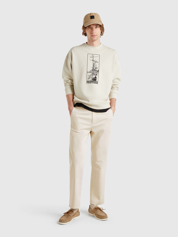 Chino coupe droite Homme