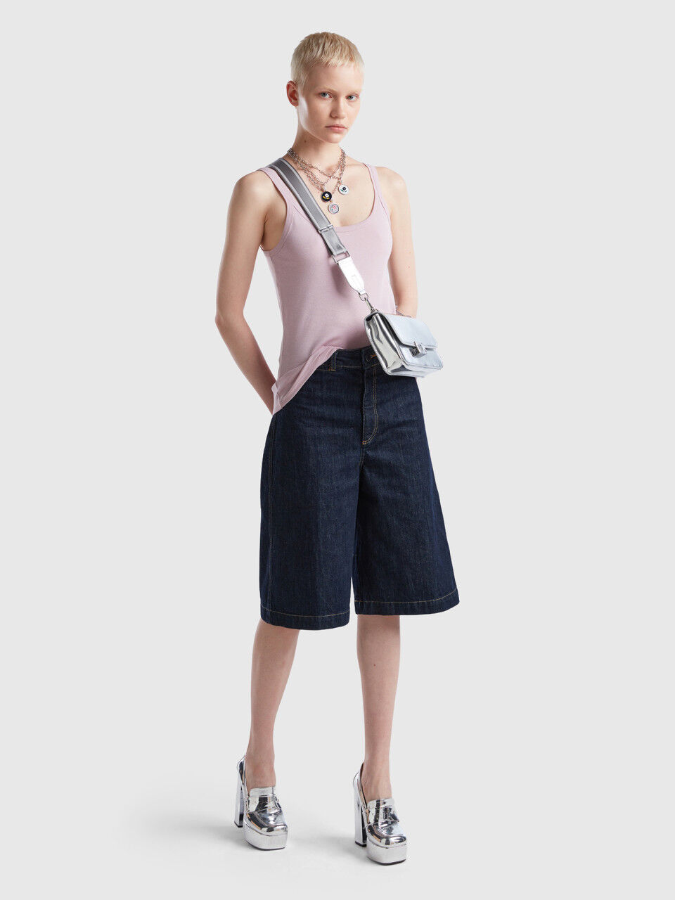 Bermuda benetton store femme