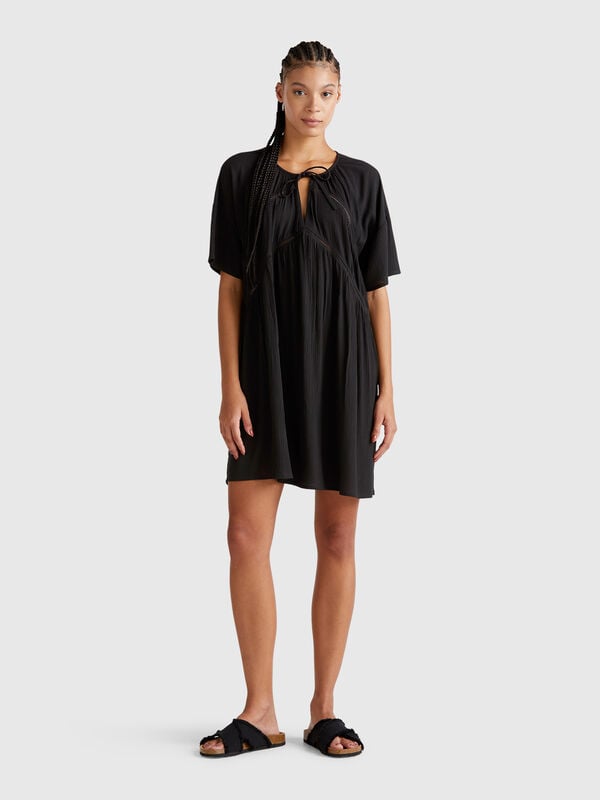 Robe courte ample Femme