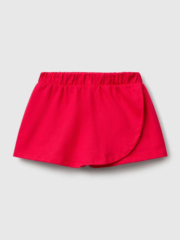 Jupe-culotte pur coton Filles