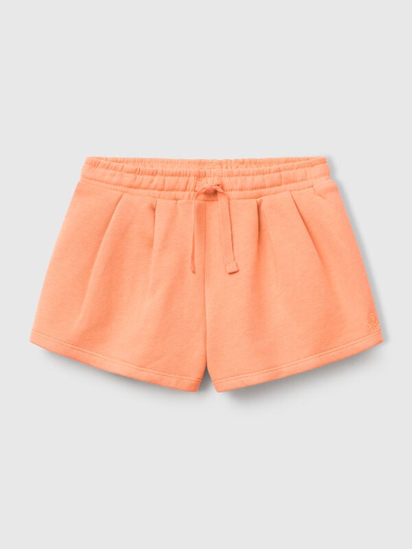 Short en molleton de coton Filles