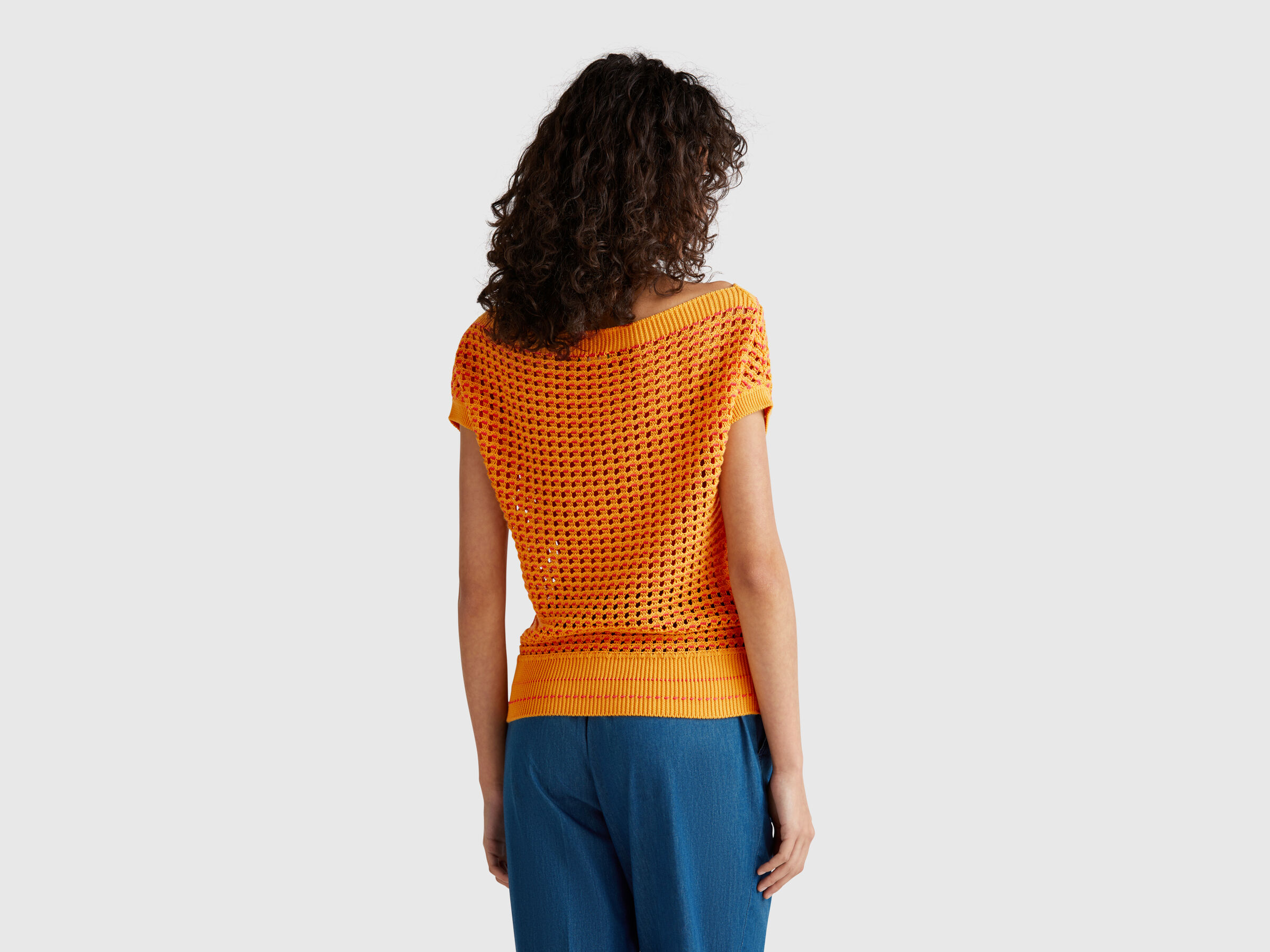 BOAT-NECK SWEATER. Femme image number 1