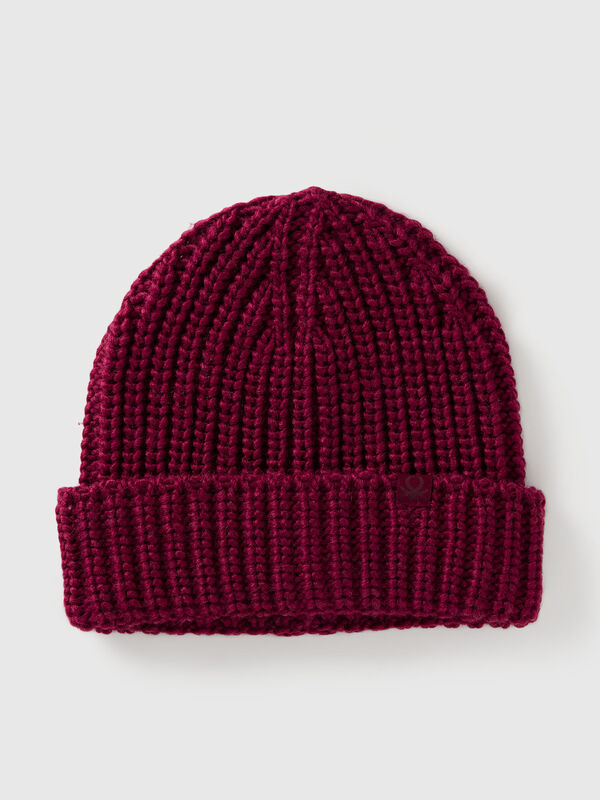 Bonnet en laine mélangée Garçon