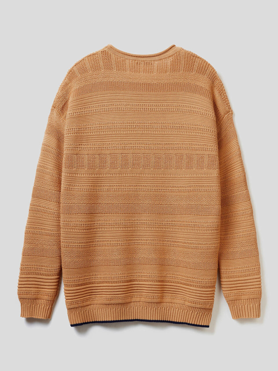 Pull texturé en 100% coton image number 2