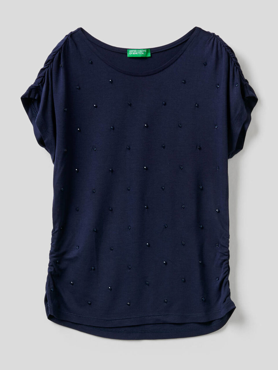 T-shirt avec perles brodées image number 1