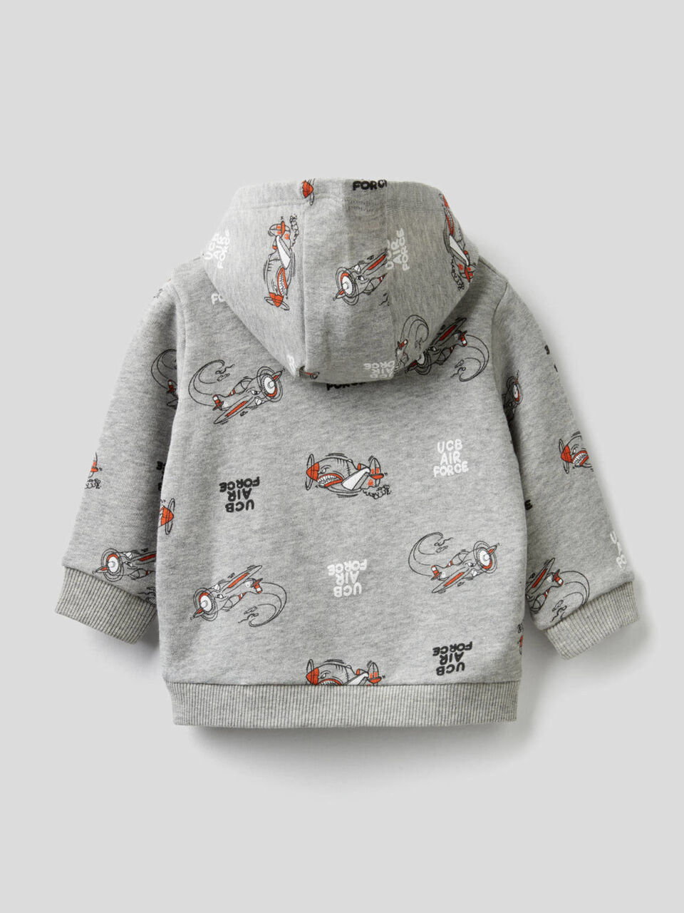 Sweat imprimé en pur coton image number 2