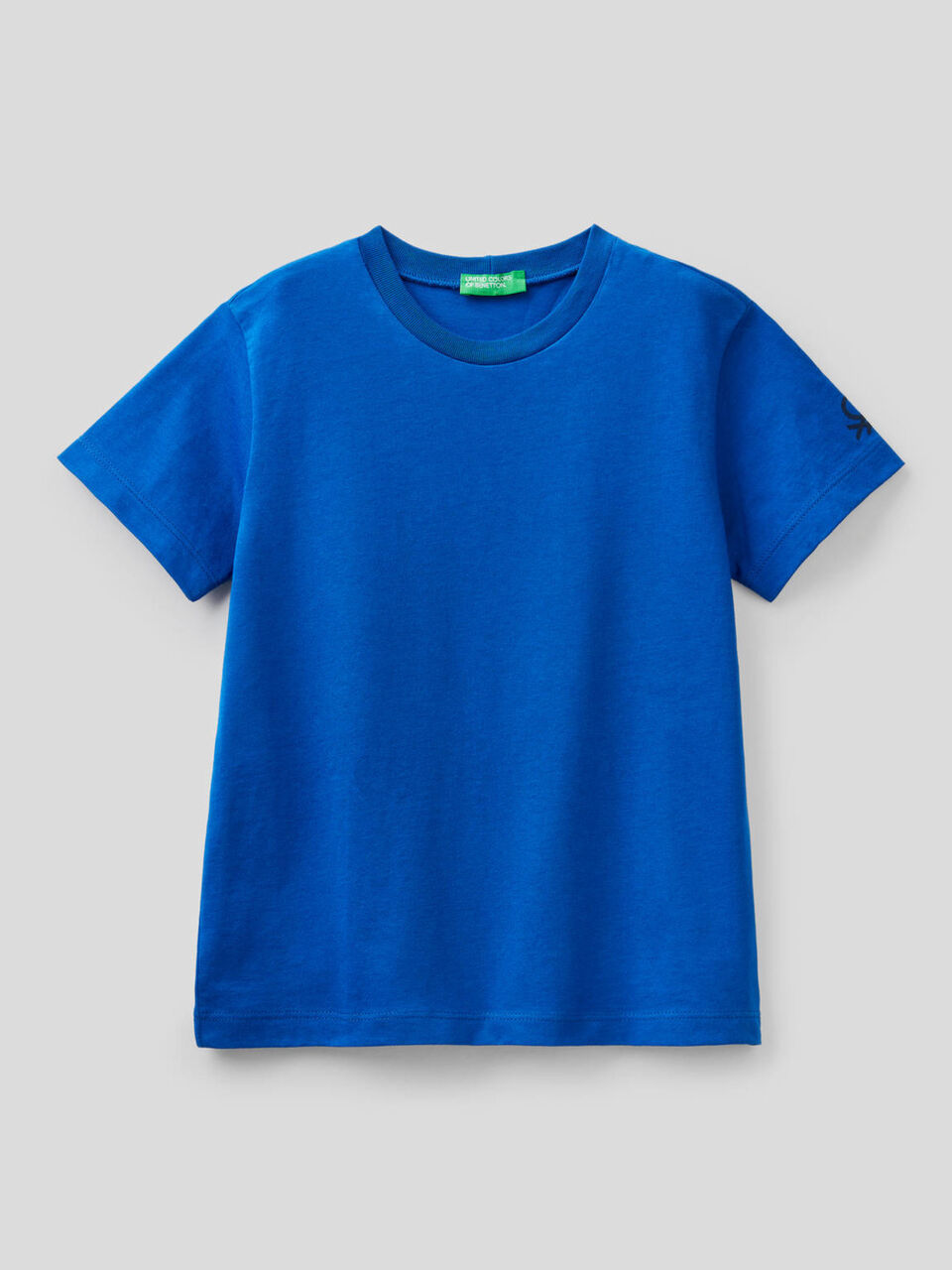 T-shirt en coton bio avec logo imprimé image number 1