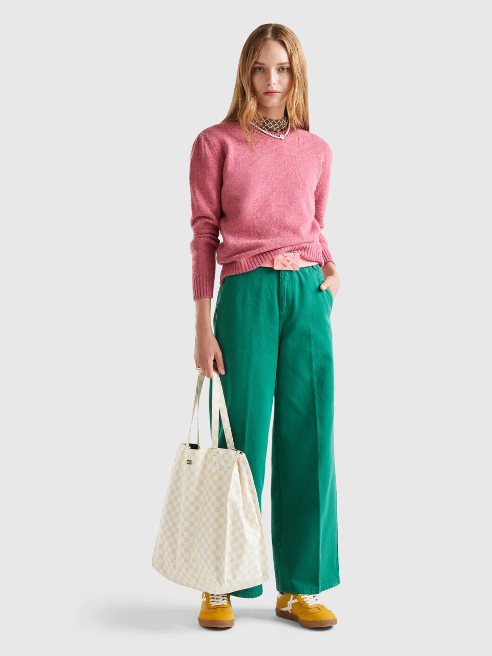 Pull benetton femme 2020 store