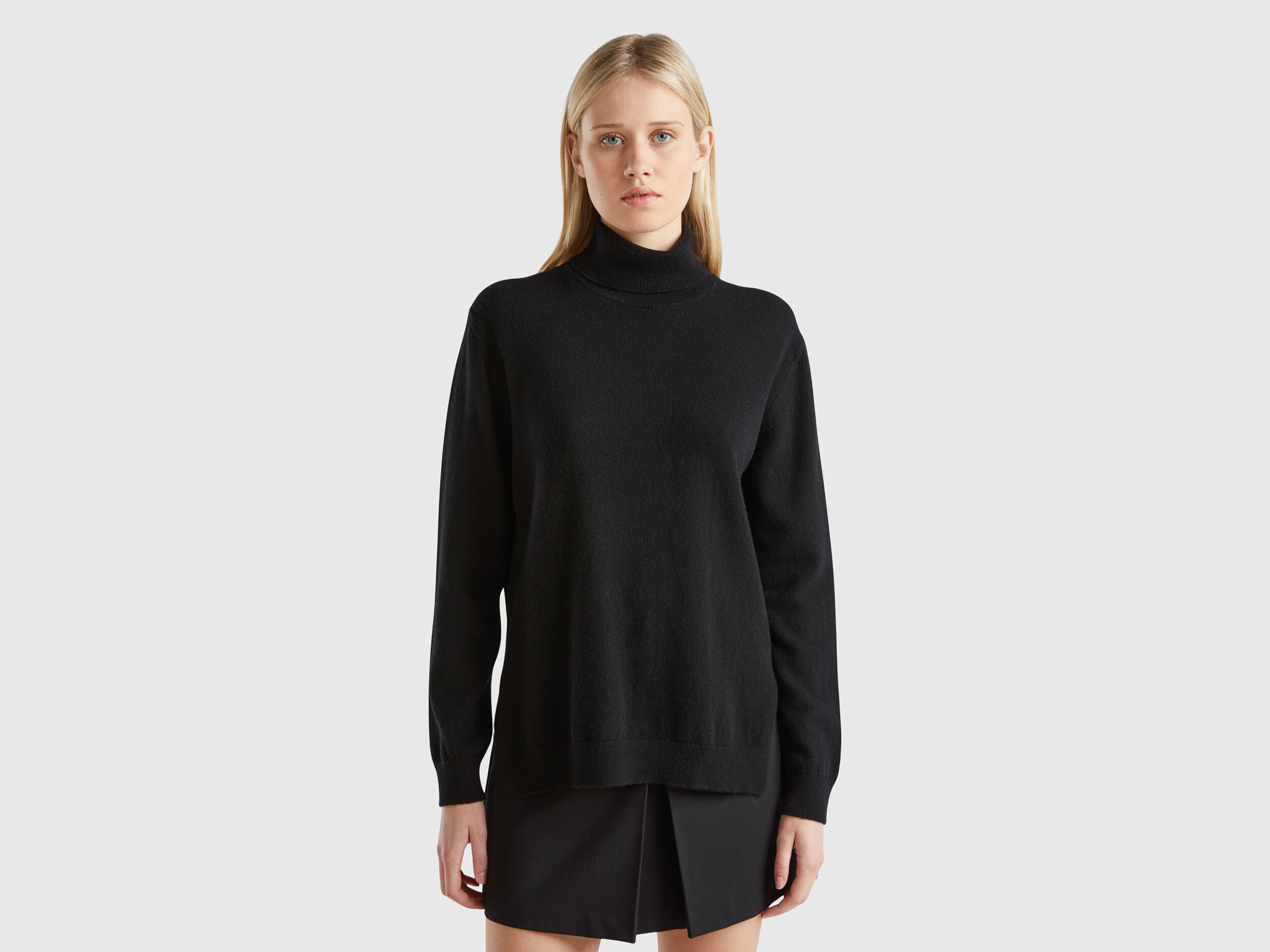 Pulls Col Montant Femme Nouvelle Collection 2024 Benetton