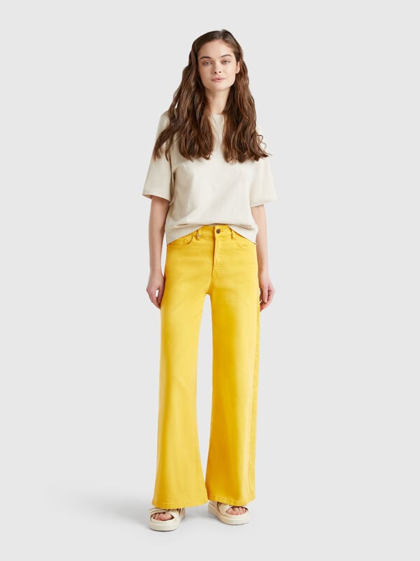 Pantalon coupe large Femme