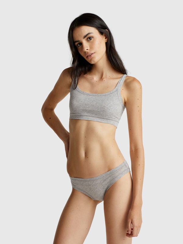 Soutien-gorge en coton super extensible Femme
