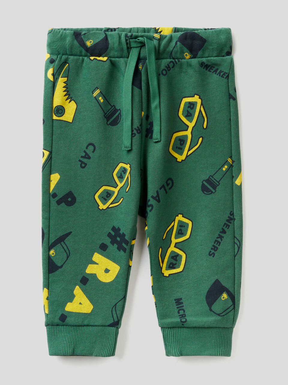 Pantalon à motifs en molleton image number 1