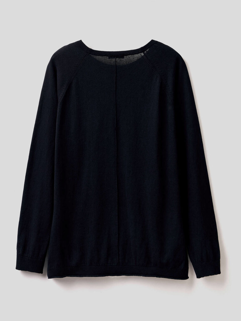 Pull en coton avec pochette image number 2