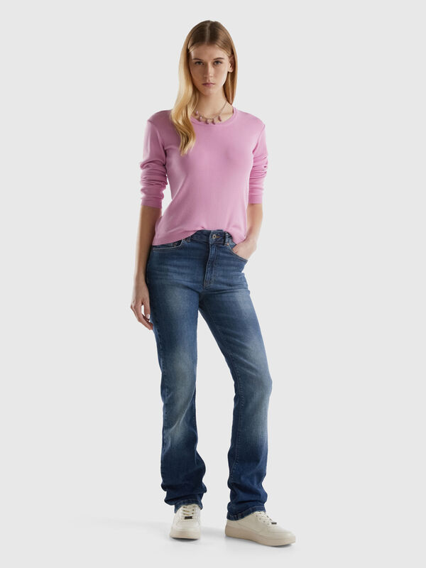 Jeans bootcut à cinq poches Femme