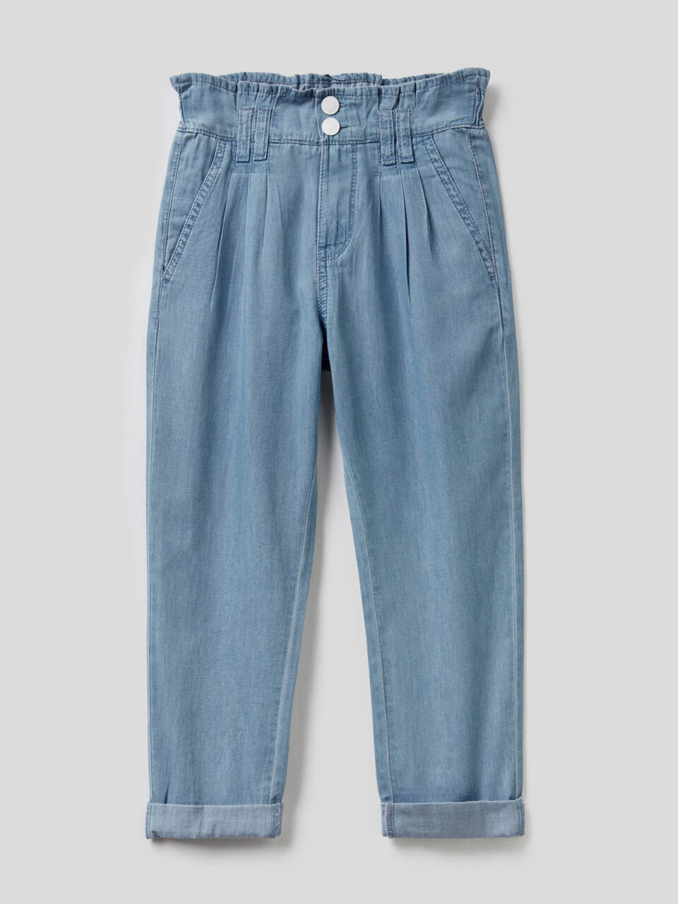 Pantalon longueur classique en 100% coton image number 1