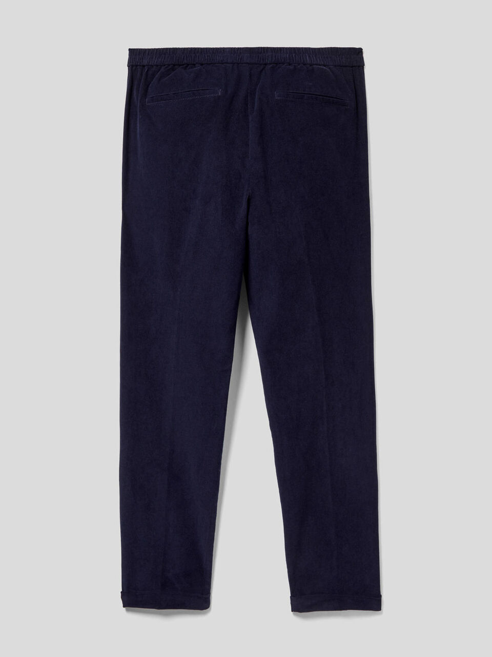 Pantalon en velours avec revers image number 2