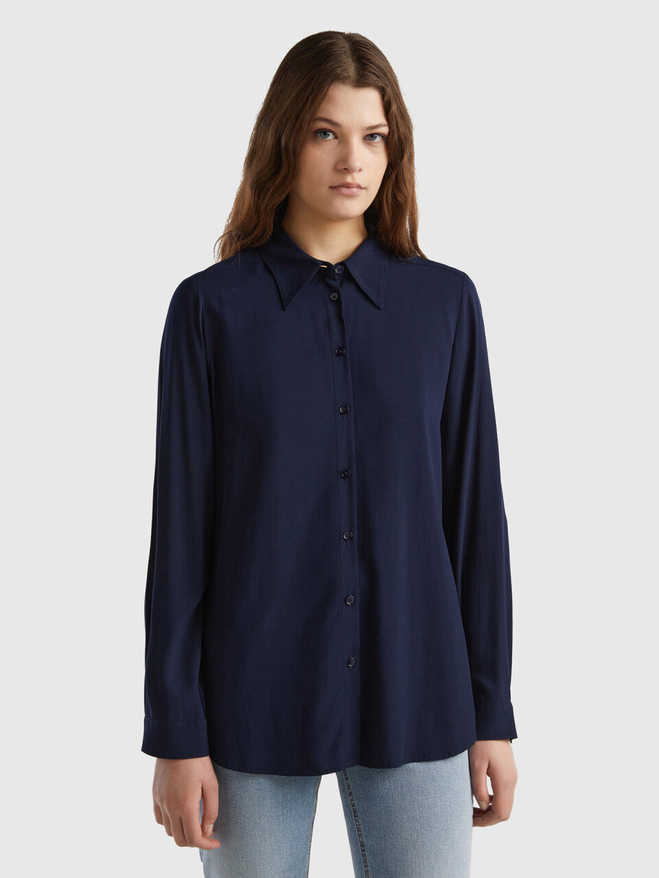 Chemisiers et Blouses Femme Nouvelle Collection 2024 Benetton