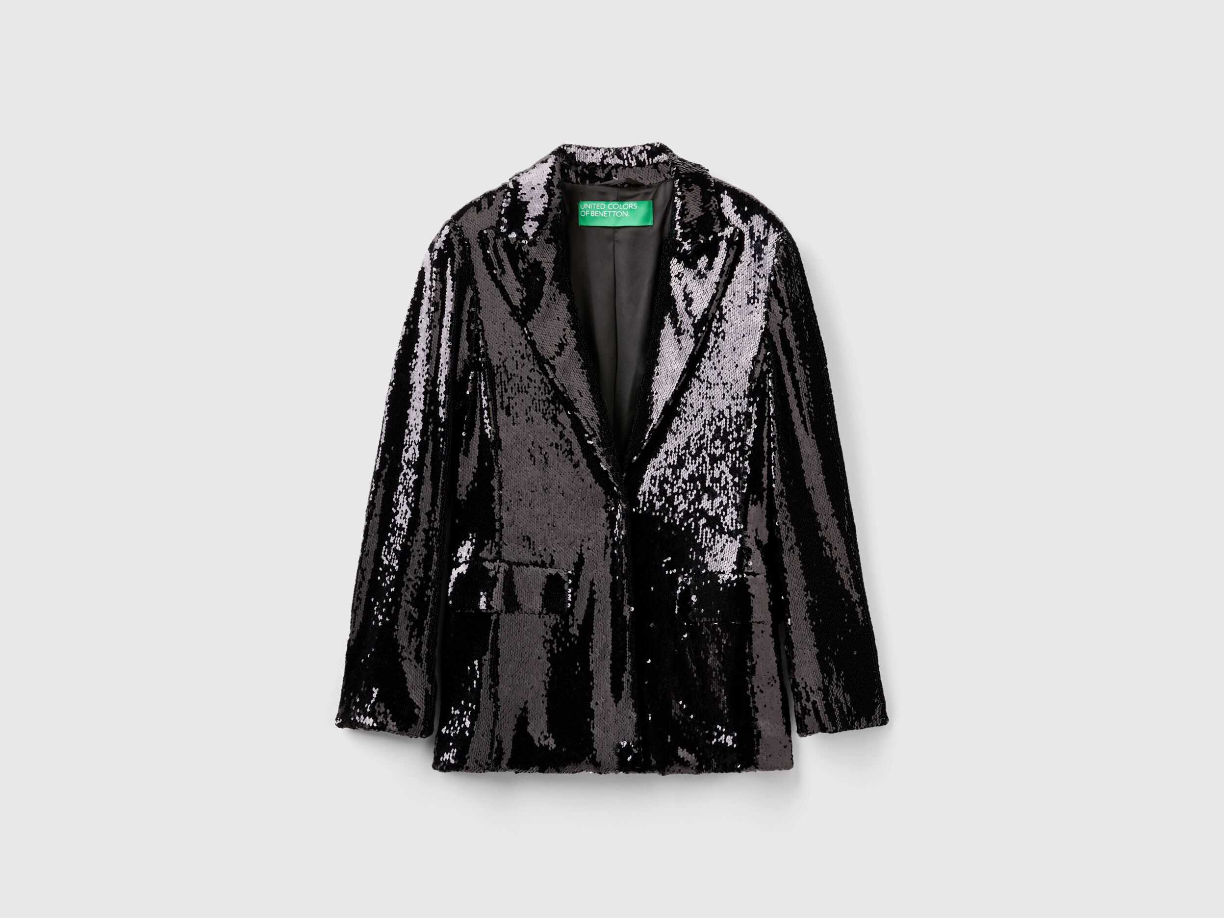 Blazer pailleté noir best sale femme