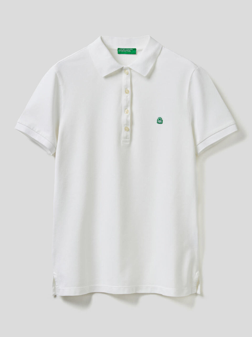 Polo en coton stretch image number 1