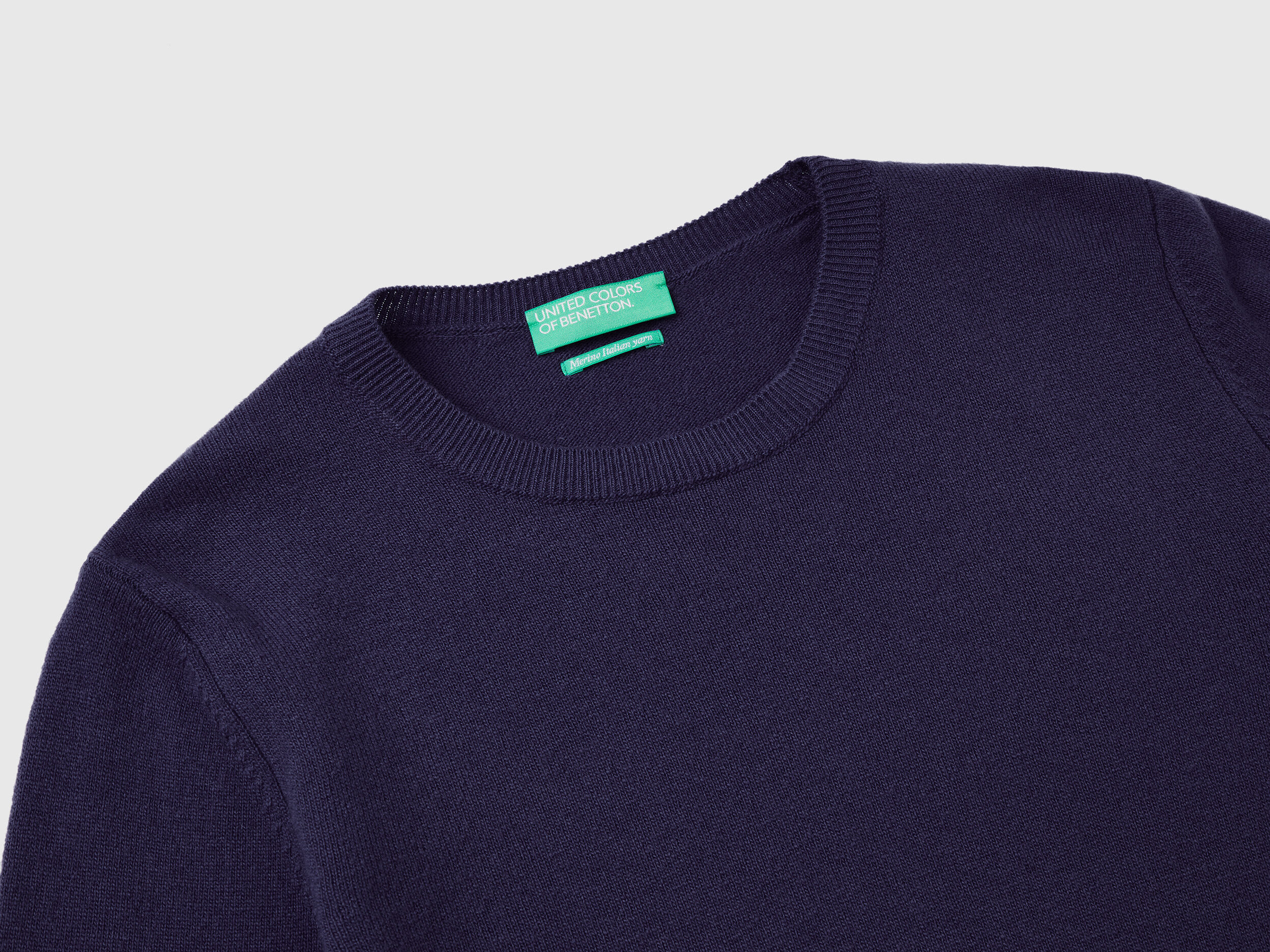 Pull benetton laine femme sales