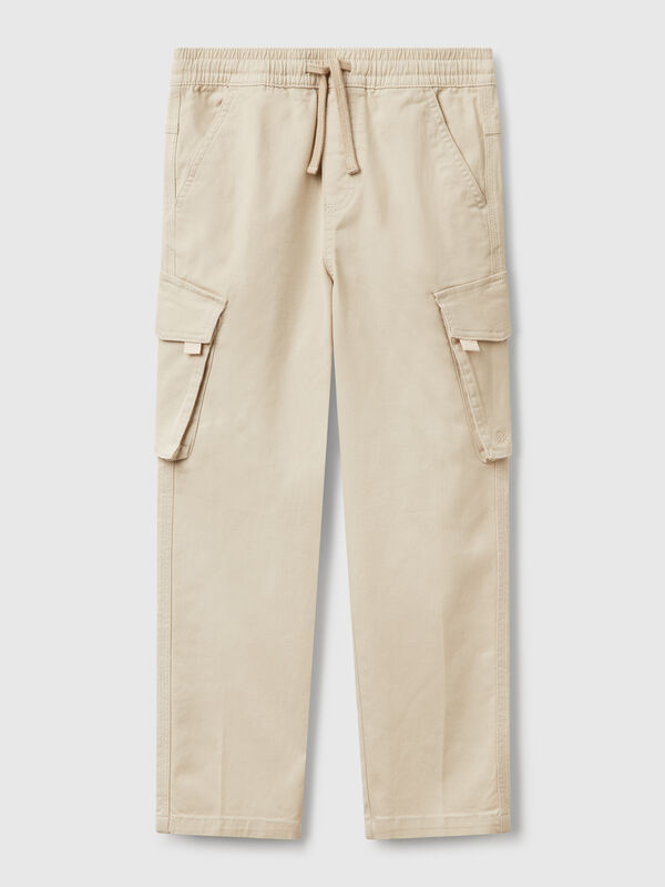 Pantalon cargo slim Garçon