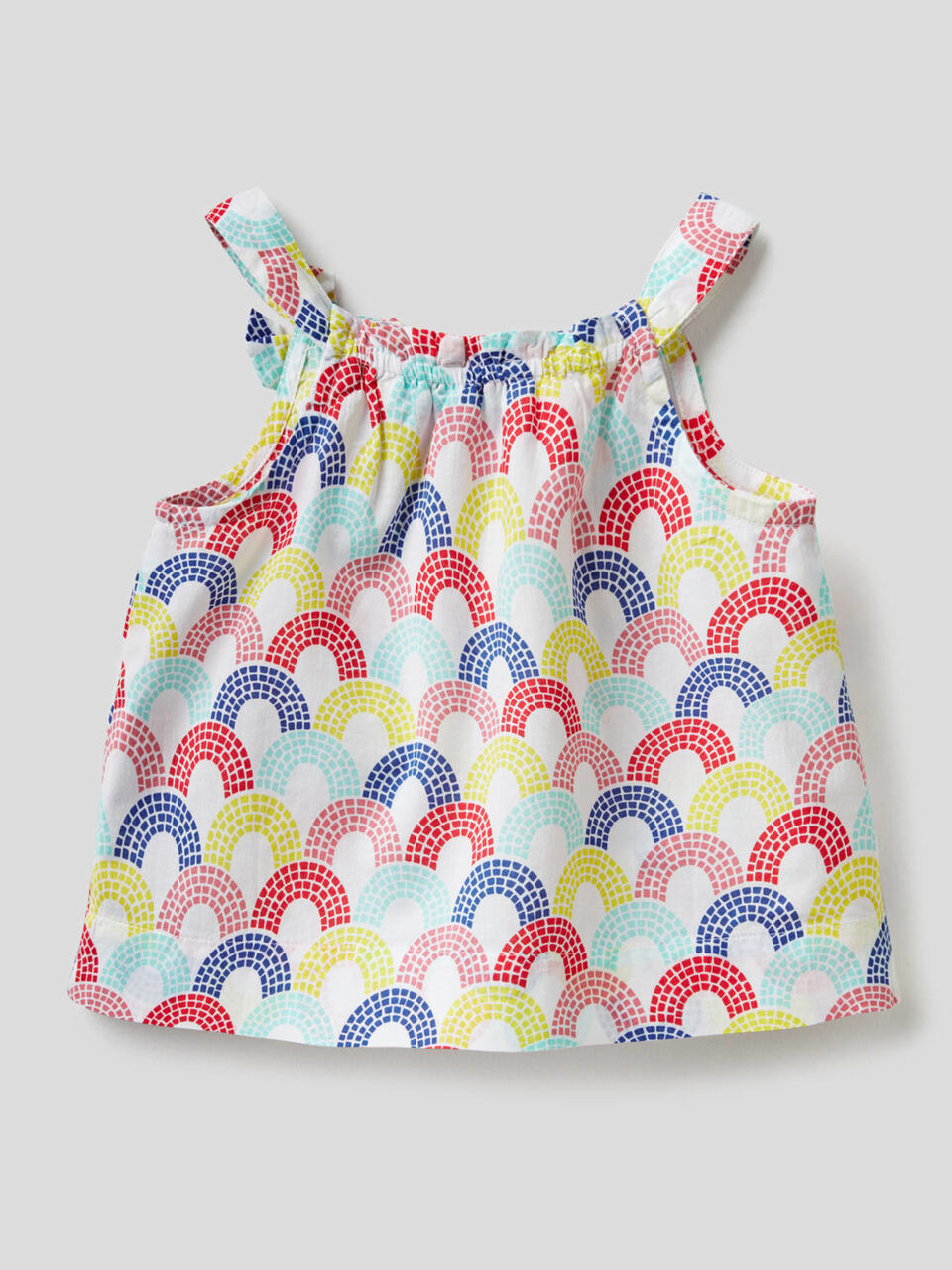 Blouse à motifs en 100% coton image number 2