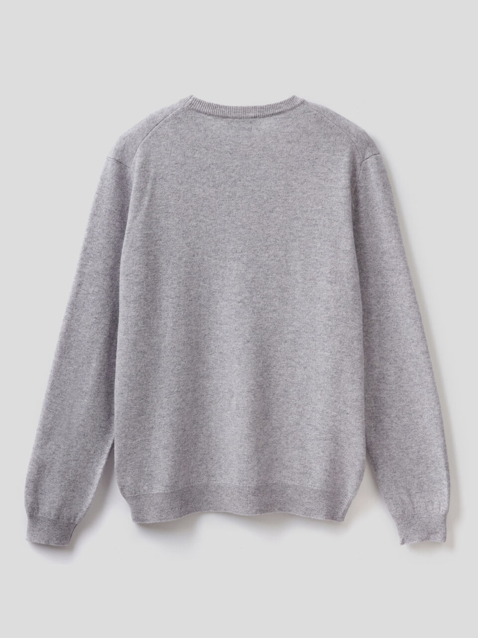 Pull col rond en pure laine vierge image number 2
