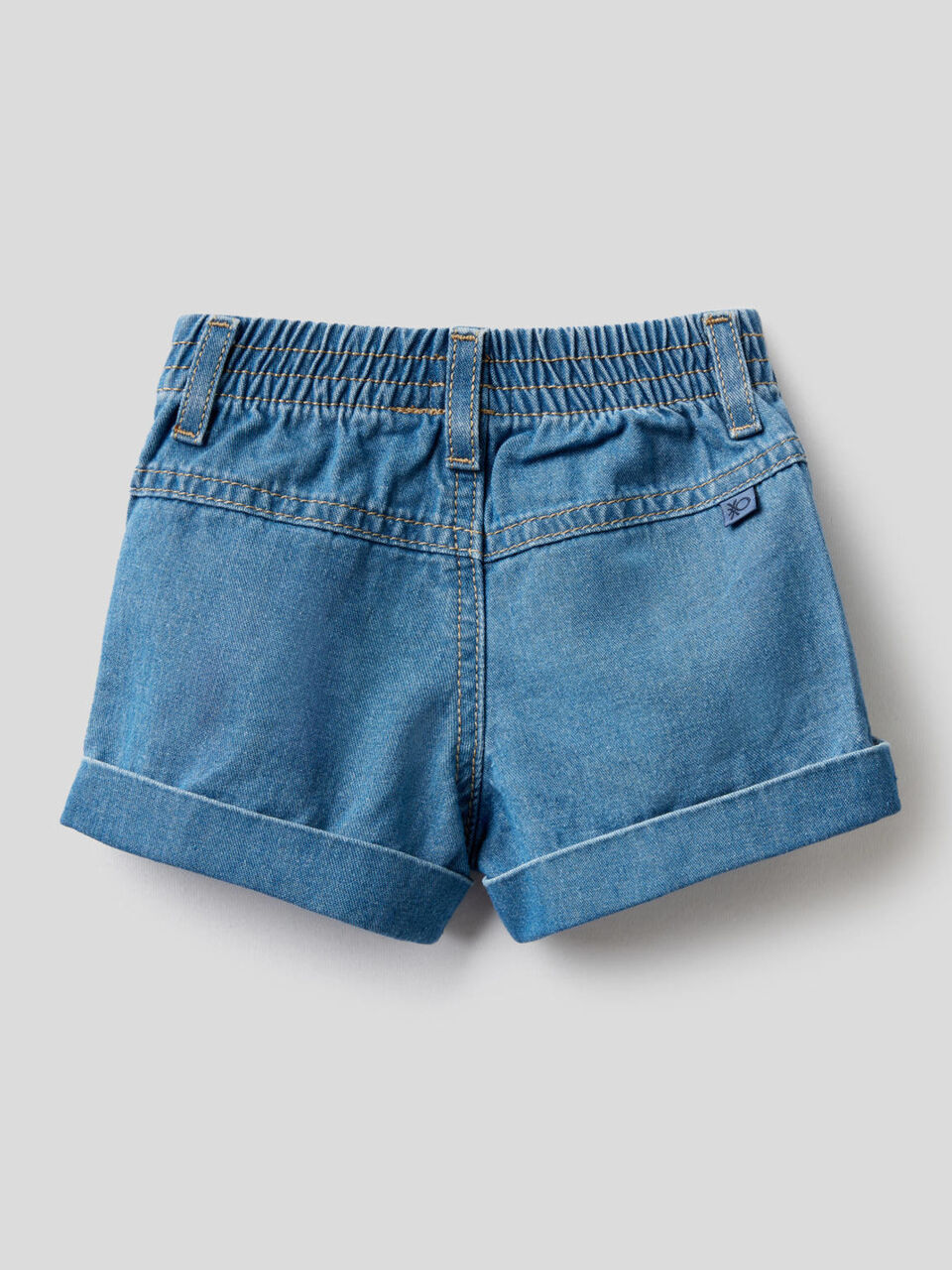 Short en denim de 100% coton image number 2