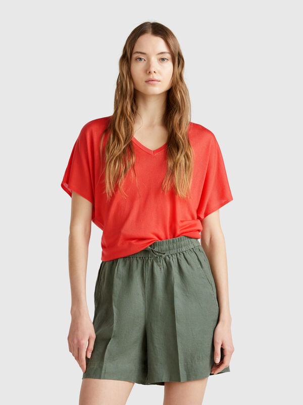 Chemise à manches courtes Femme
