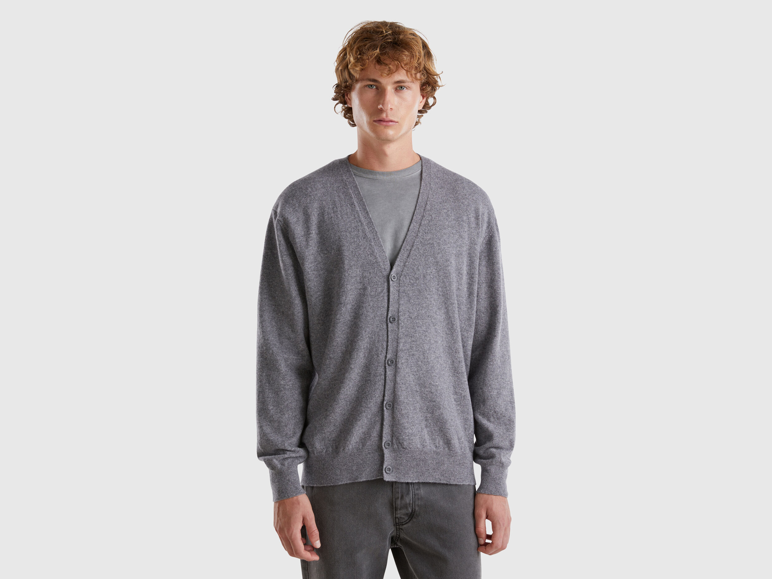 Pulls Sans Manches Laine Merinos Homme 2024 Benetton