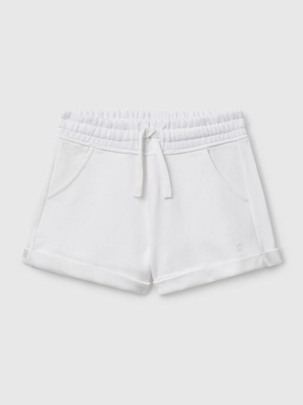 Short en molleton 100% coton Filles