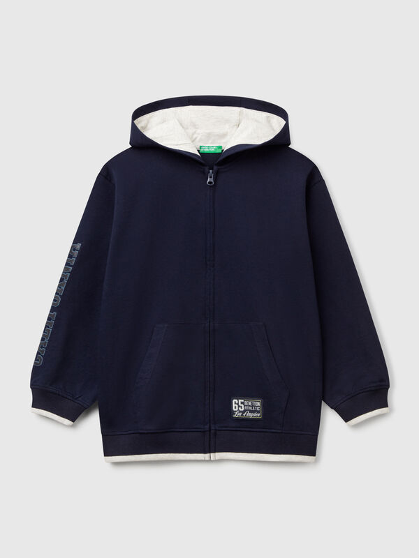 Sweat-shirt avec imprimé caoutchouté Garçon