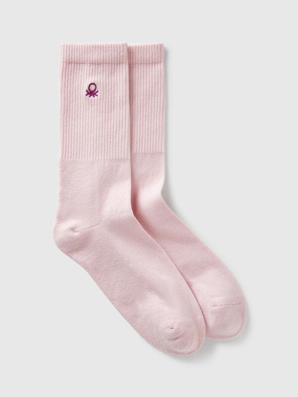 Chaussettes de sport en coton mélangé stretch