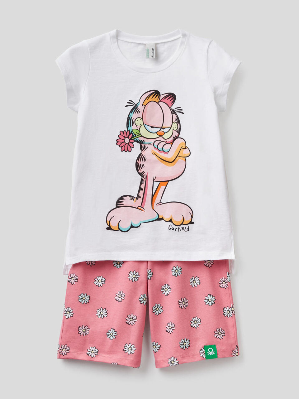 Pyjama court avec imprimé Garfield image number 1