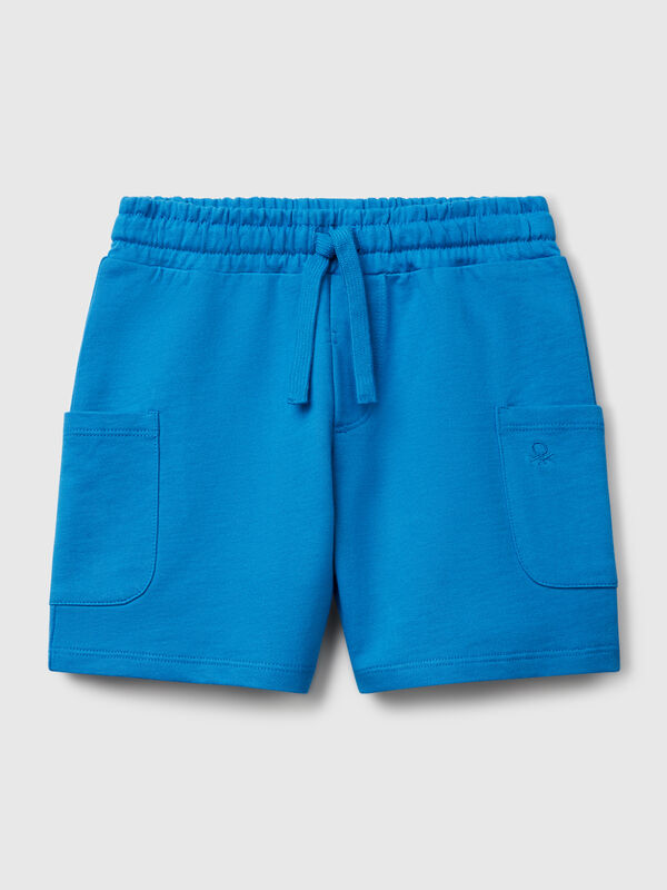 Short cargo en coton Garçon