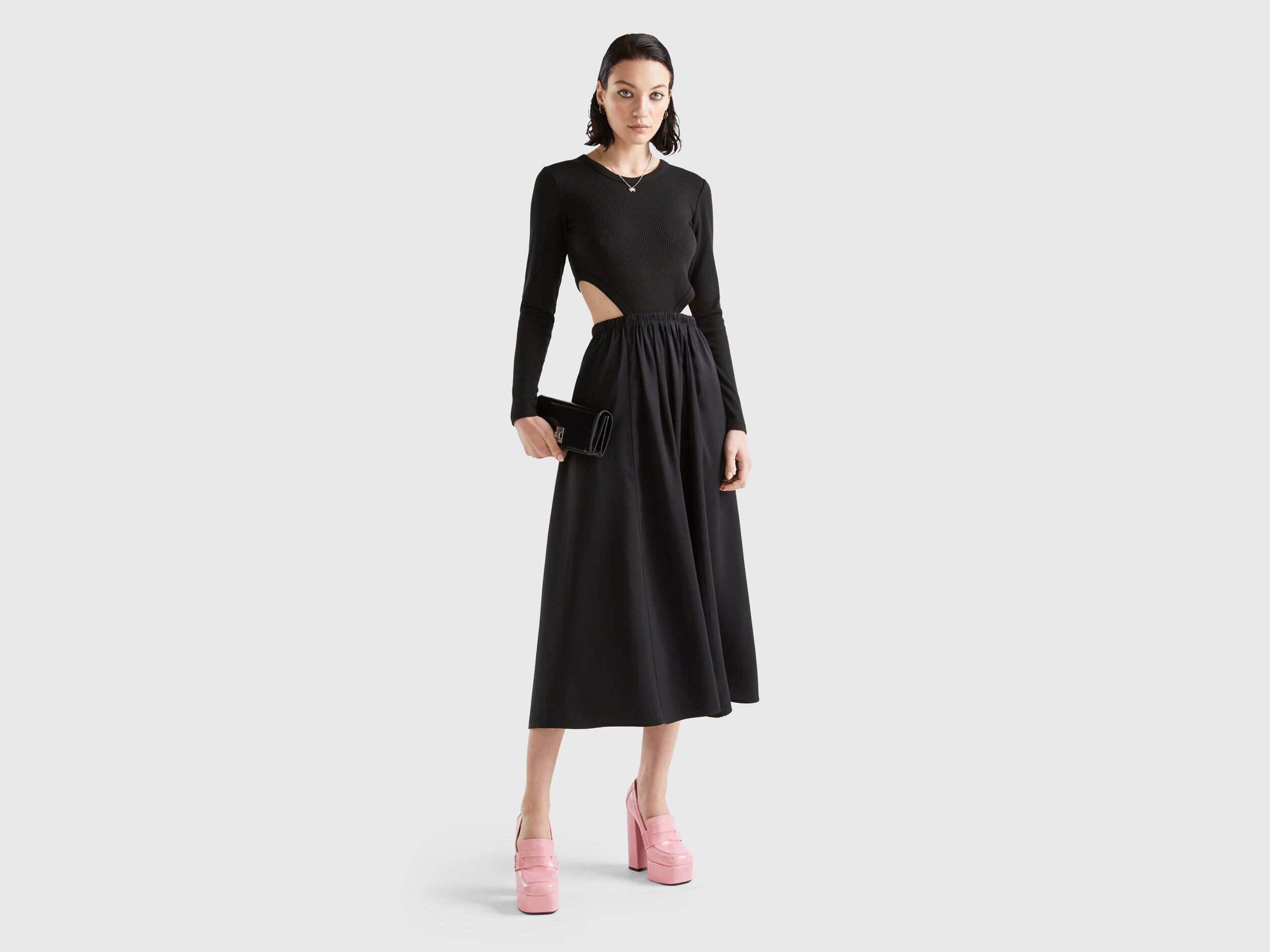 Robe longue benetton cheap