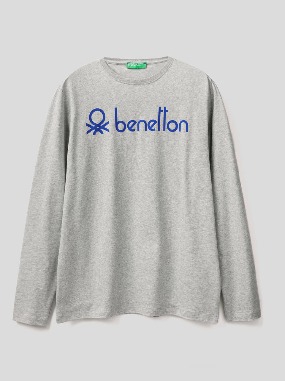 T-shirt manches longues avec logo imprimé image number 1