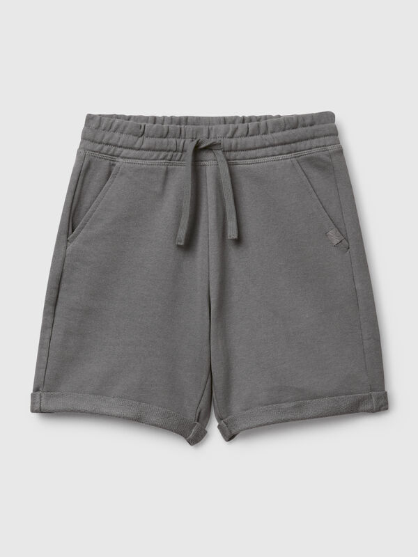 Bermuda en molleton pur coton Garçon