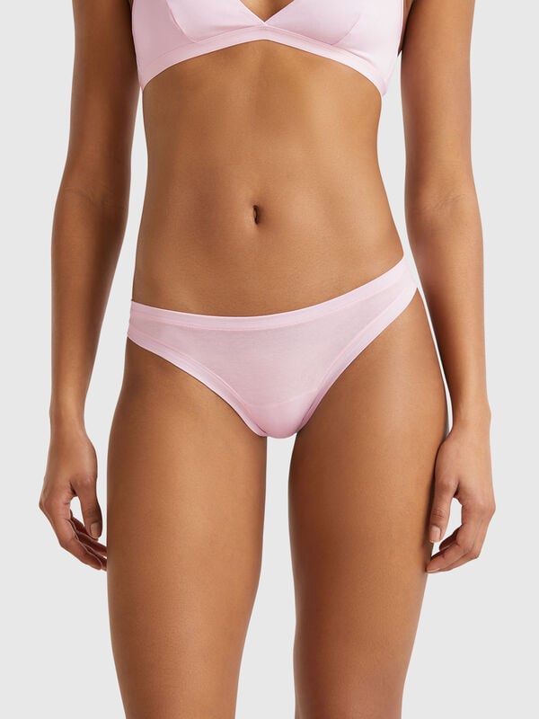 Soutien-gorge brésilien super stretch en coton  Femme