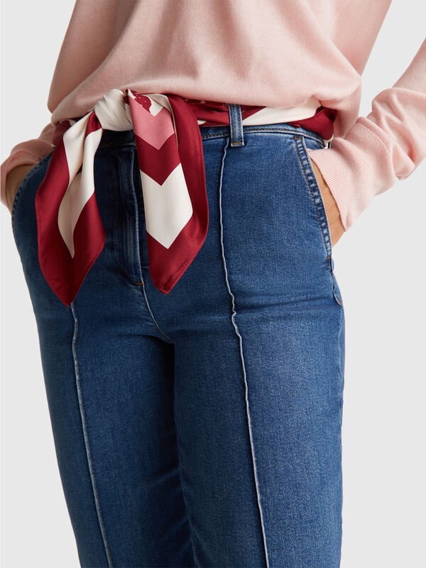 Jean coupe évasée Femme